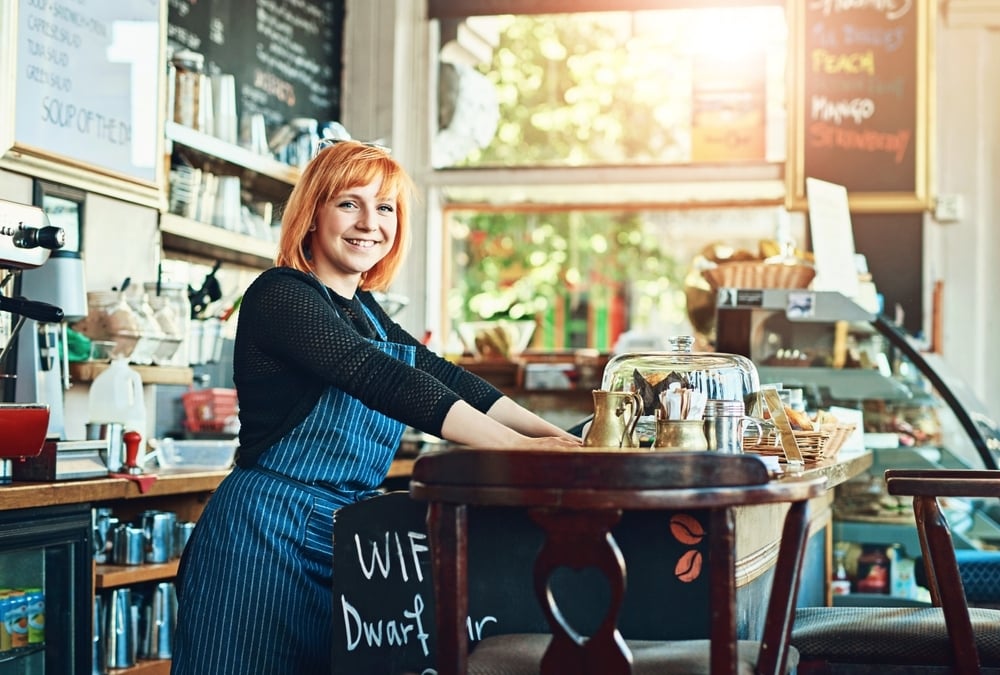 Cafe Owner Woman